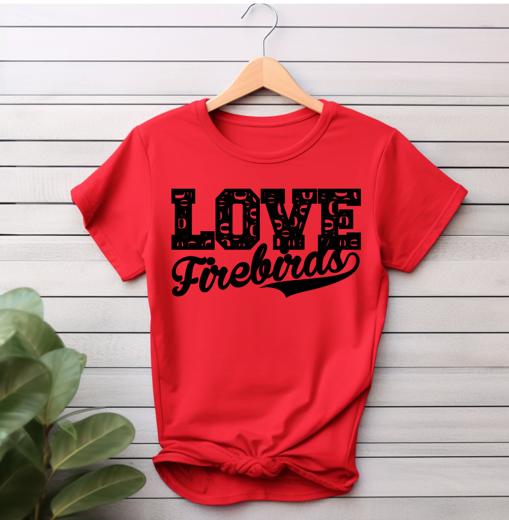 LOVE FIREBIRDS TSHIRT