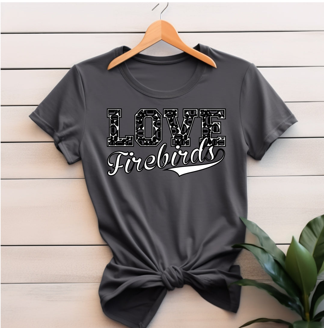LOVE FIREBIRDS TSHIRT